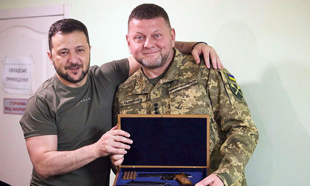 Залужный впервые рассказал AP о конфликте с Зеленским и провале контрнаступления-2023 Залужный впервые рассказал AP о конфликте с Зеленским и провале контрнаступления-2023